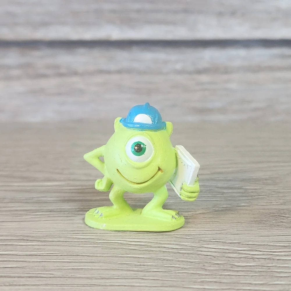 Disney Mike Wazowski Miniature Mini Figurine Pixar's Monsters Inc
